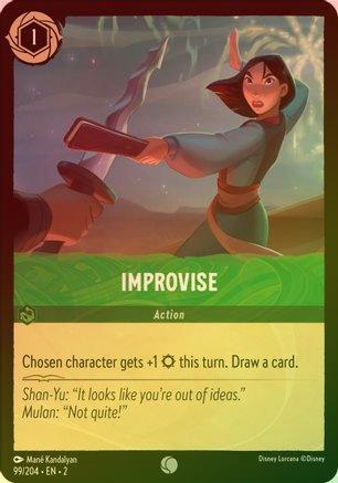 Improvise - 99/204 - Common (Foil)