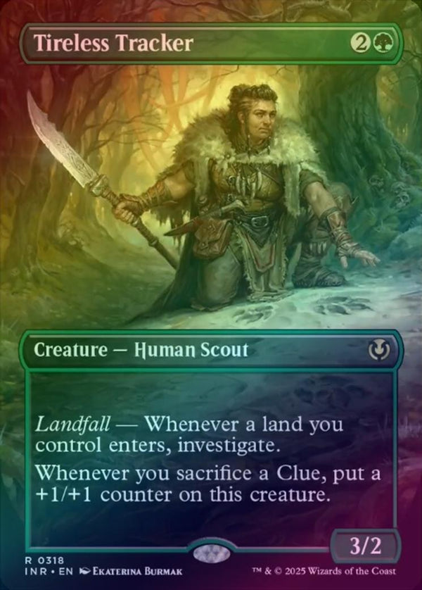 Tireless Tracker - Borderless (Foil) (INR)