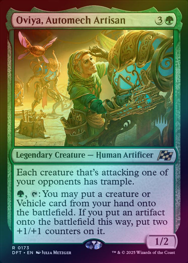 Oviya, Automech Artisan - Promo Pack (Foil) (PDFT)