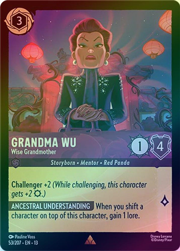 Grandma Wu (Wise Grandmother) - 53/207 - Rare (Foil)