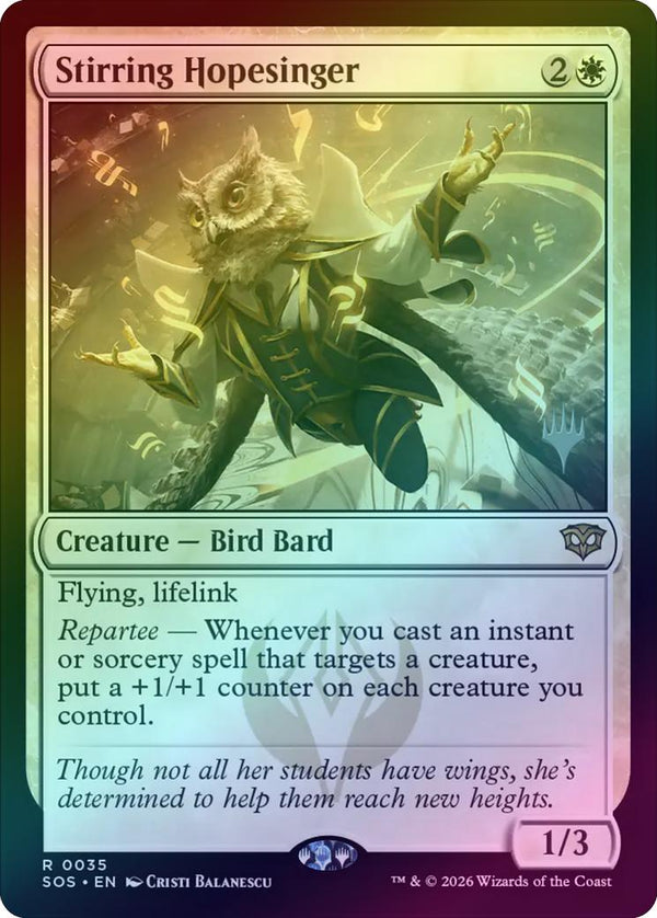 Stirring Hopesinger - Promo Pack (Foil) (PSOS)