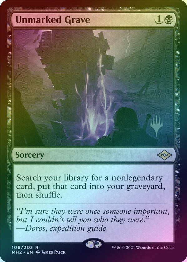 Unmarked Grave - Promo Pack (Foil) (PMH2)