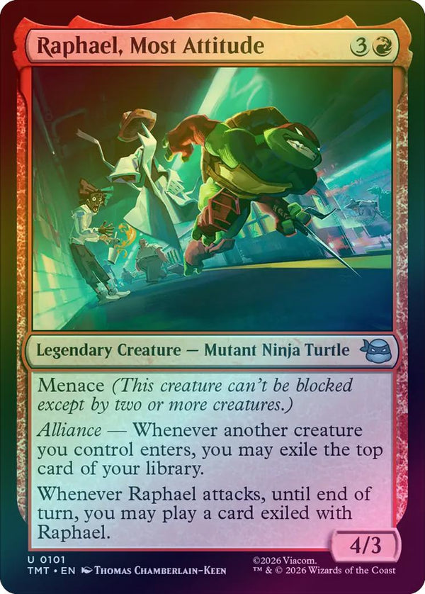 Raphael, Most Attitude (Foil) (TMT)