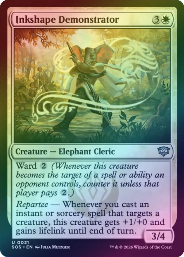 Inkshape Demonstrator (Foil) (SOS)