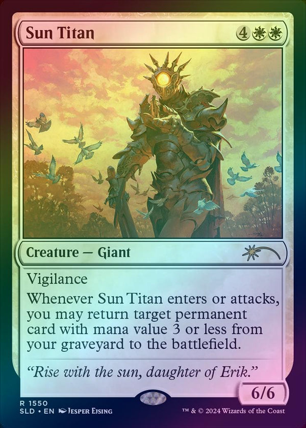 Sun Titan - Artist Series: Jesper Ejsing (Rainbow Foil) (SLD)