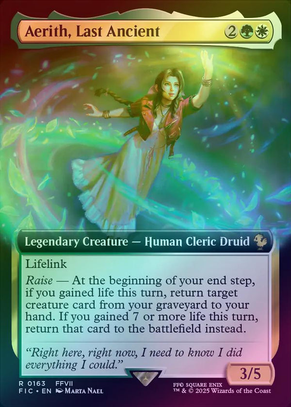 Aerith, Last Ancient - Extended Art (Foil) (FIC)