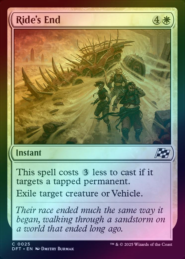 Ride's End (Foil) (DFT)