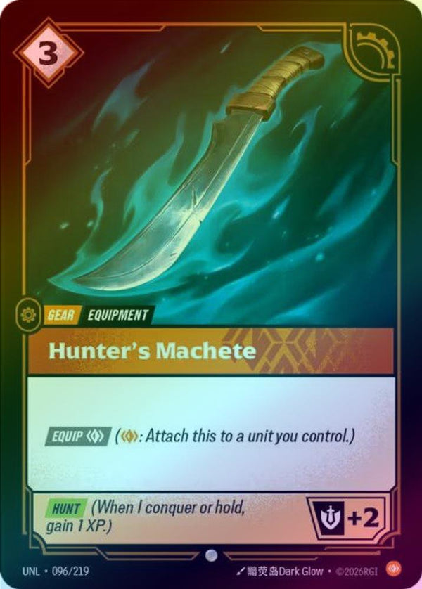 Hunter's Machete - 096/219 - Common (Foil)