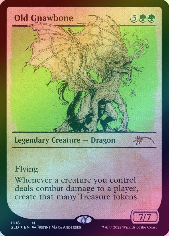 Old Gnawbone - Here Be Dragons (Foil) (SLD)