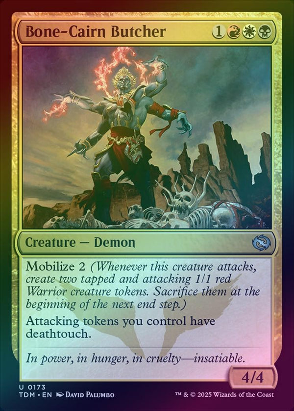Bone-Cairn Butcher (Foil) (TDM)