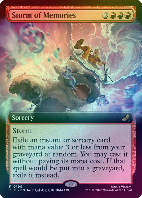 Storm of Memories - Extended Art (Foil) (TLE)