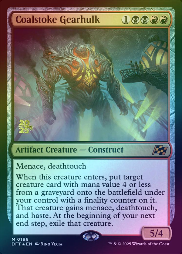 Coalstoke Gearhulk - Prerelease Promo (Foil) (PDFT)