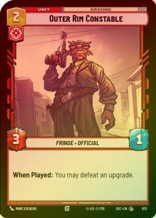 Outer Rim Constable (Foil) - 673 - Common (Foil)