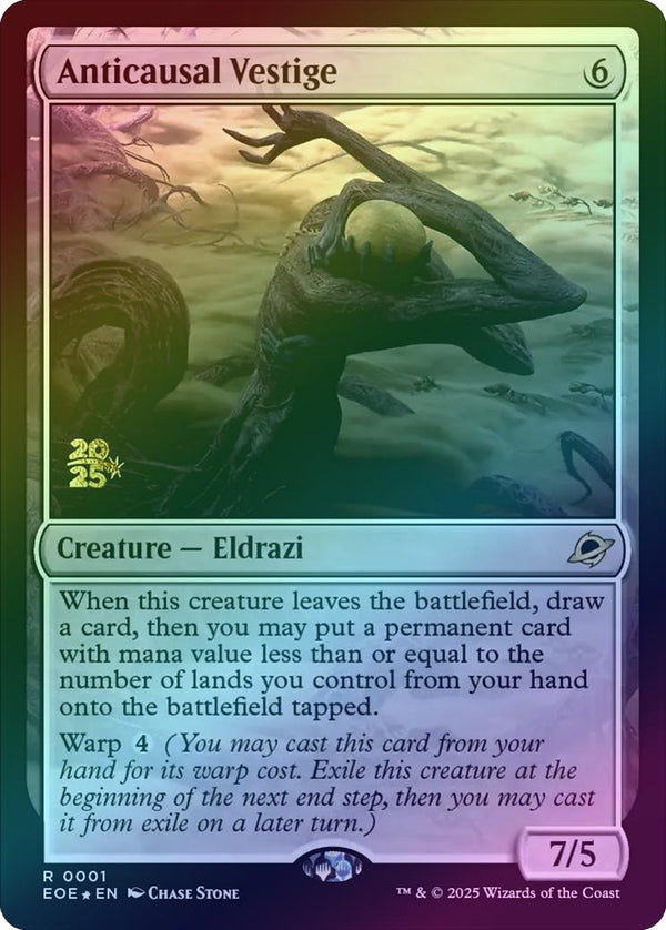 Anticausal Vestige - Prerelease Promo (Foil) (PEOE)