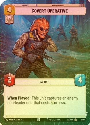 Covert Operative (Hyperspace Foil) - 1009 - Common (Foil)