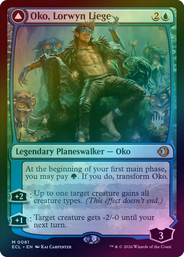 Oko, Lorwyn Liege // Oko, Shadowmoor Scion - Promo Pack (Foil) (PECL)