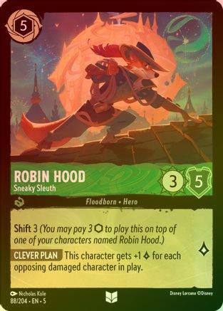 Robin Hood (Sneaky Sleuth) - 88/204 - Uncommon (Foil)