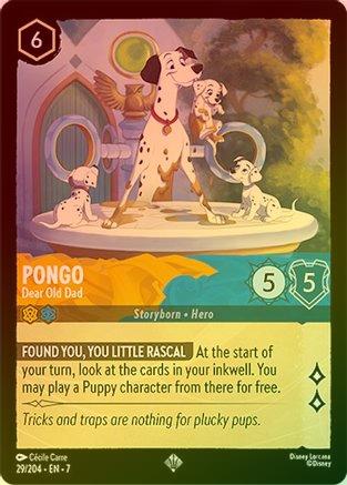 Pongo (Dear Old Dad) - 29/204 - Super Rare (Foil)