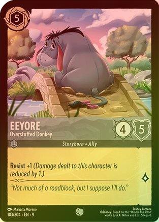 Eeyore (Overstuffed Donkey) (Fabled Reprint) - 183/204 - Common (Foil)