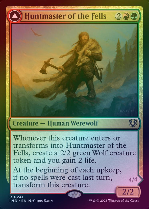 Huntmaster of the Fells // Ravager of the Fells (Foil) (INR)