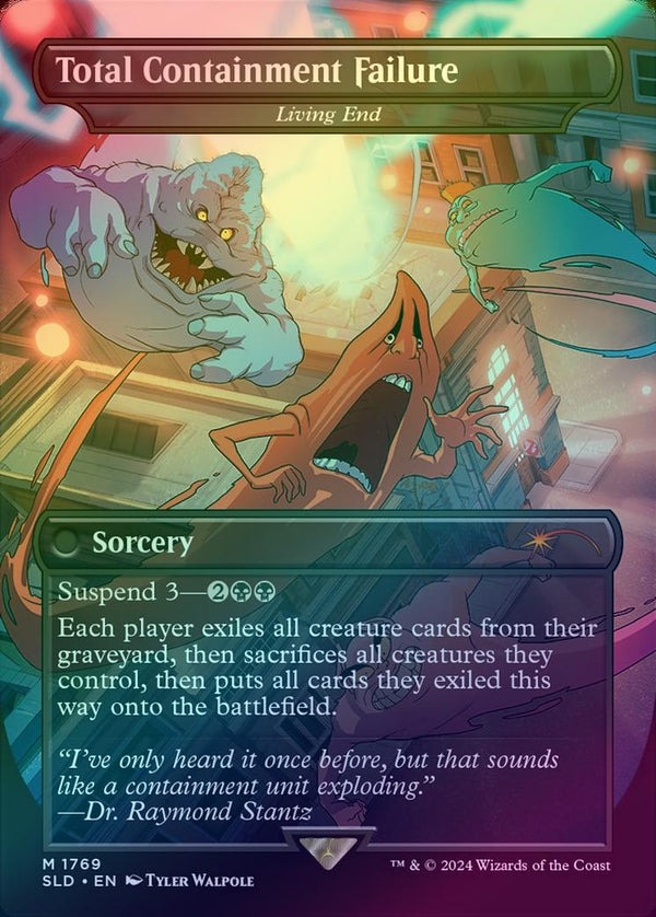 Total Containment Failuer // Living End - The Real Ghostbusters (Rainbow Foil) (SLD)