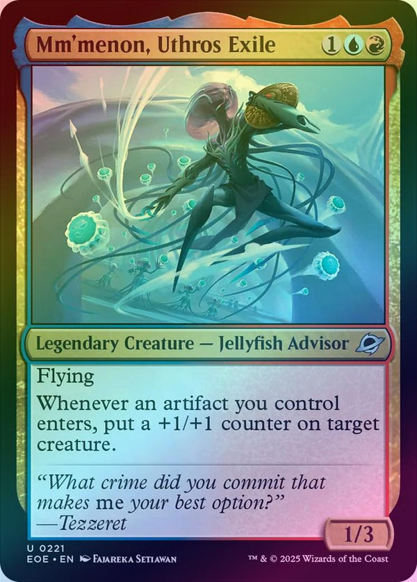 Mm'menon, Uthros Exile (Foil) (EOE)