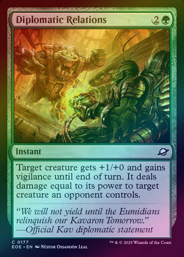 Diplomatic Relations (Foil) (EOE)