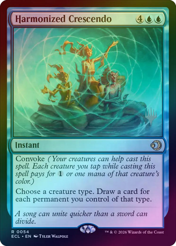 Harmonized Crescendo - Promo Pack (Foil) (PECL)