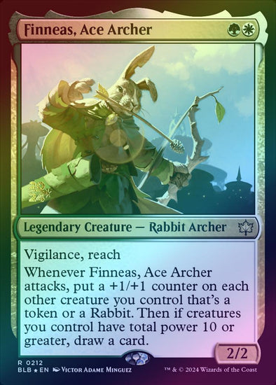 Finneas, Ace Archer - Prerelease Promo (Foil) (PBLB)