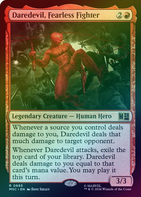 Daredevil, Fearless Fighter (Foil) (MSC)