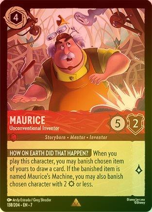 Maurice (Unconventional Inventor) - 138/204 - Rare (Foil)