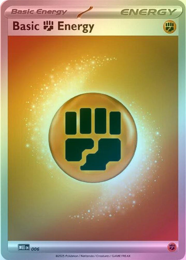 Basic Fighting Energy - MEE006 - Common - Reverse Holo
