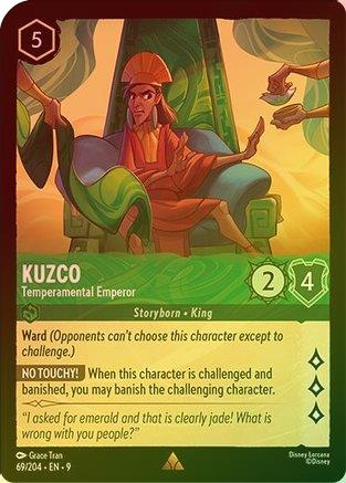 Kuzco (Temperamental Emperor) (Fabled Reprint) - 69/204 - Rare (Foil)