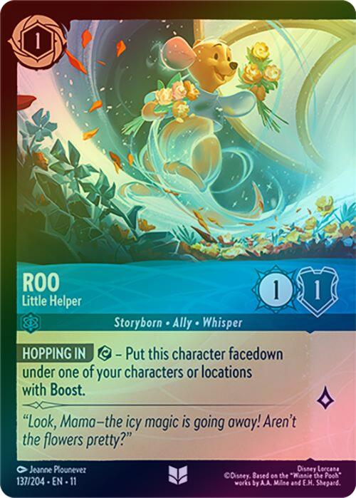 Roo (Little Helper) - 137/204 - Uncommon (Foil)