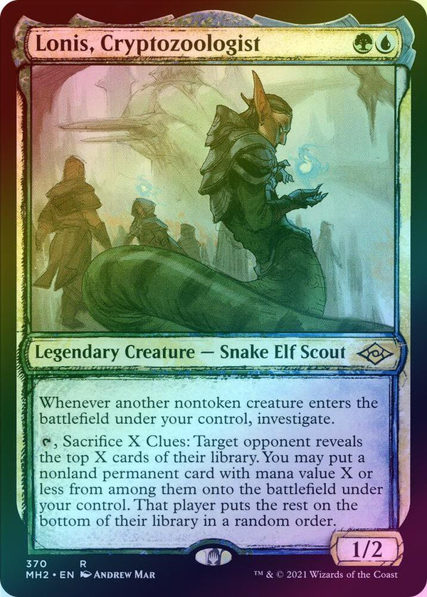 Lonis, Cryptozoologist - Sketch Showcase (Foil) (MH2)