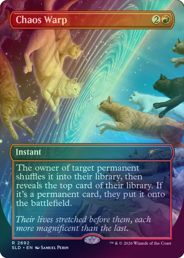 Chaos Warp - Cats of Chaos (Foil) (SLD)