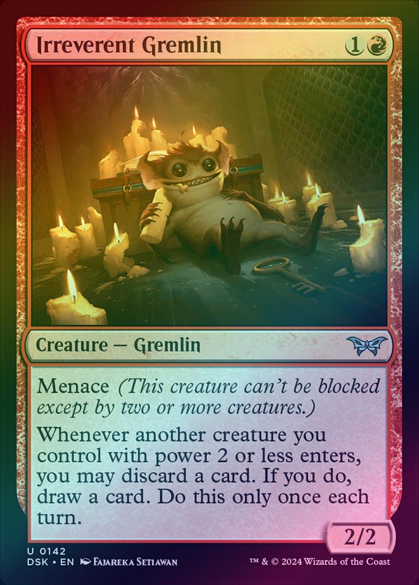 Irreverent Gremlin (Foil) (DSK)