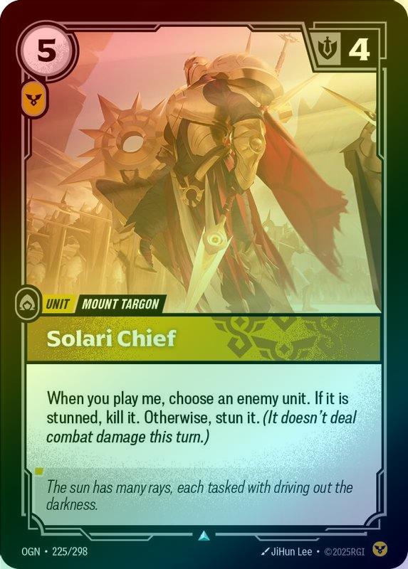 Solari Chief - 225/298 - Uncommon (Foil)
