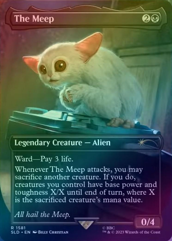 The Meep - Borderless (Foil) (SLD)
