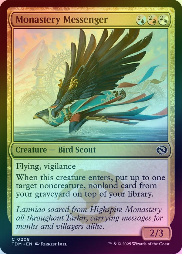 Monastery Messenger (Foil) (TDM)