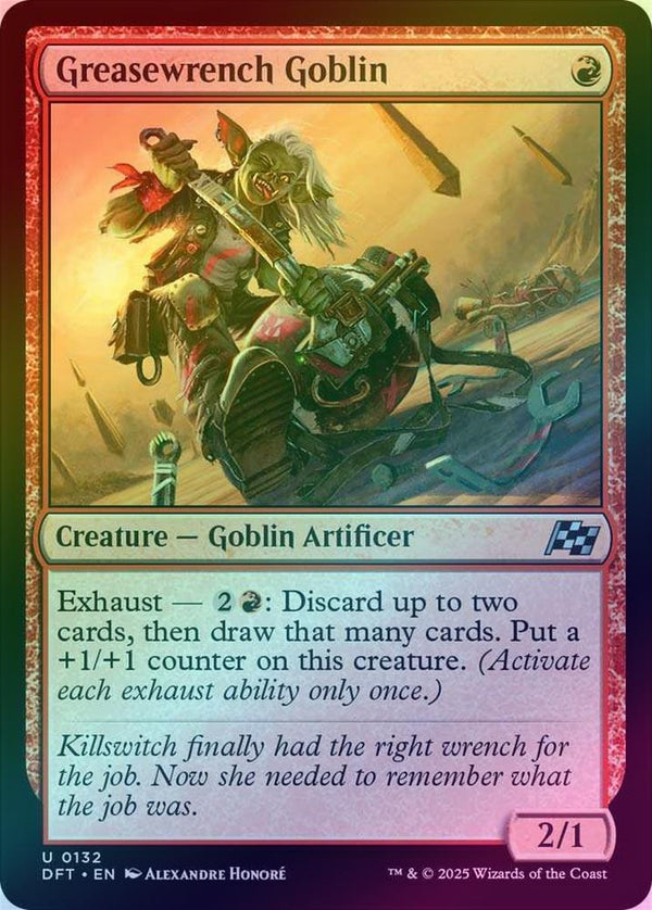 Greasewrench Goblin (Foil) (DFT)