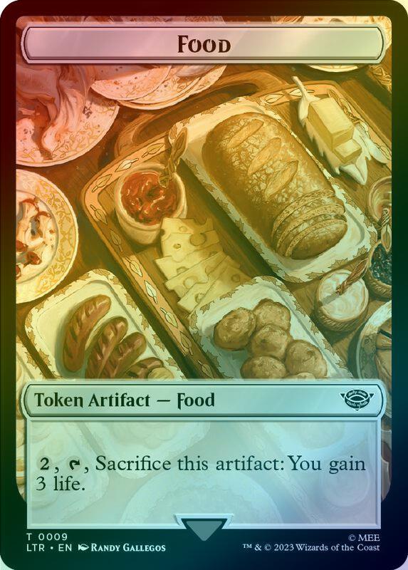 Spirit // Food (009) Token (Foil) (TLTR)