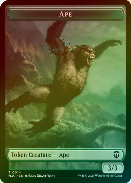 Ape // Plant Token (Ripple Foil) (TM3C)