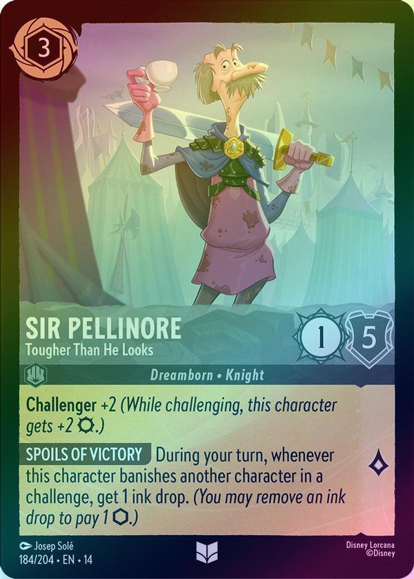 Sir Pellinore (Tougher Than He Looks) - 184/204 - Uncommon (Foil)