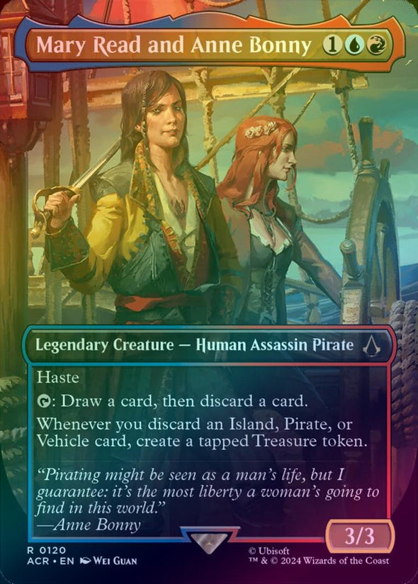 Mary Read and Anne Bonny - Borderless (Foil) (ACR)