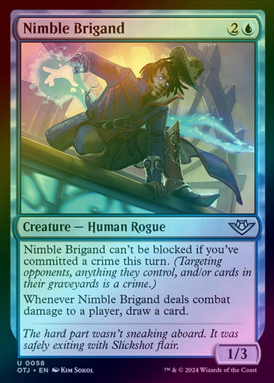 Nimble Brigand (Foil) (OTJ)