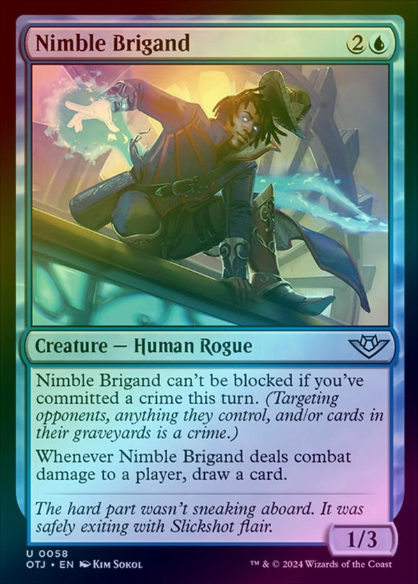 Nimble Brigand (Foil) (OTJ)