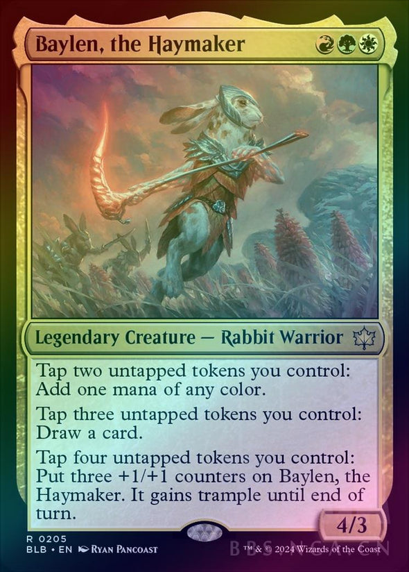 Baylen, the Haymaker (Foil) (BLB)