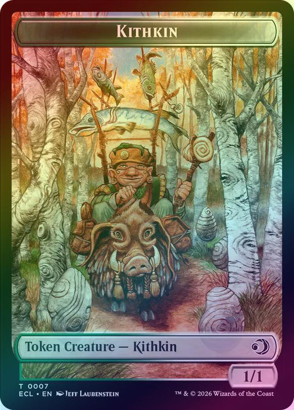 Elf // Kithkin (007) Token (Foil) (TECL)