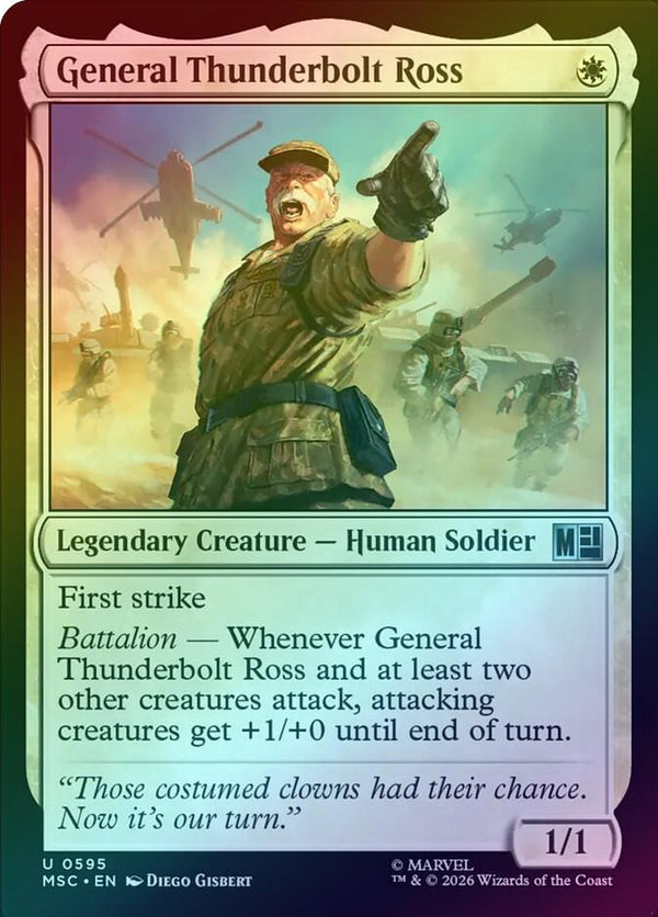 General Thunderbolt Ross (Foil) (MSC)